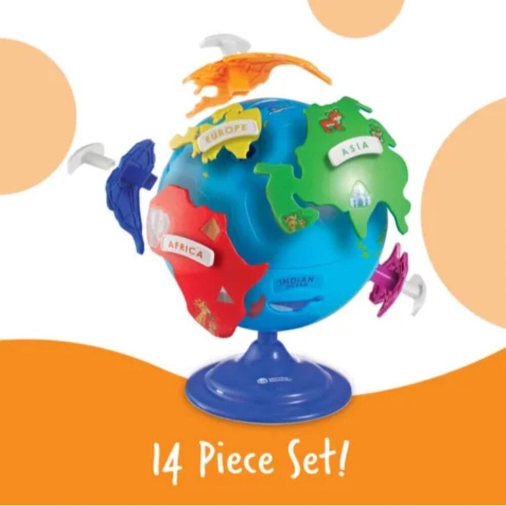 Puzzle Globe learning resources NEW  kids toys classroom toys school toys - Picture 3 of 7